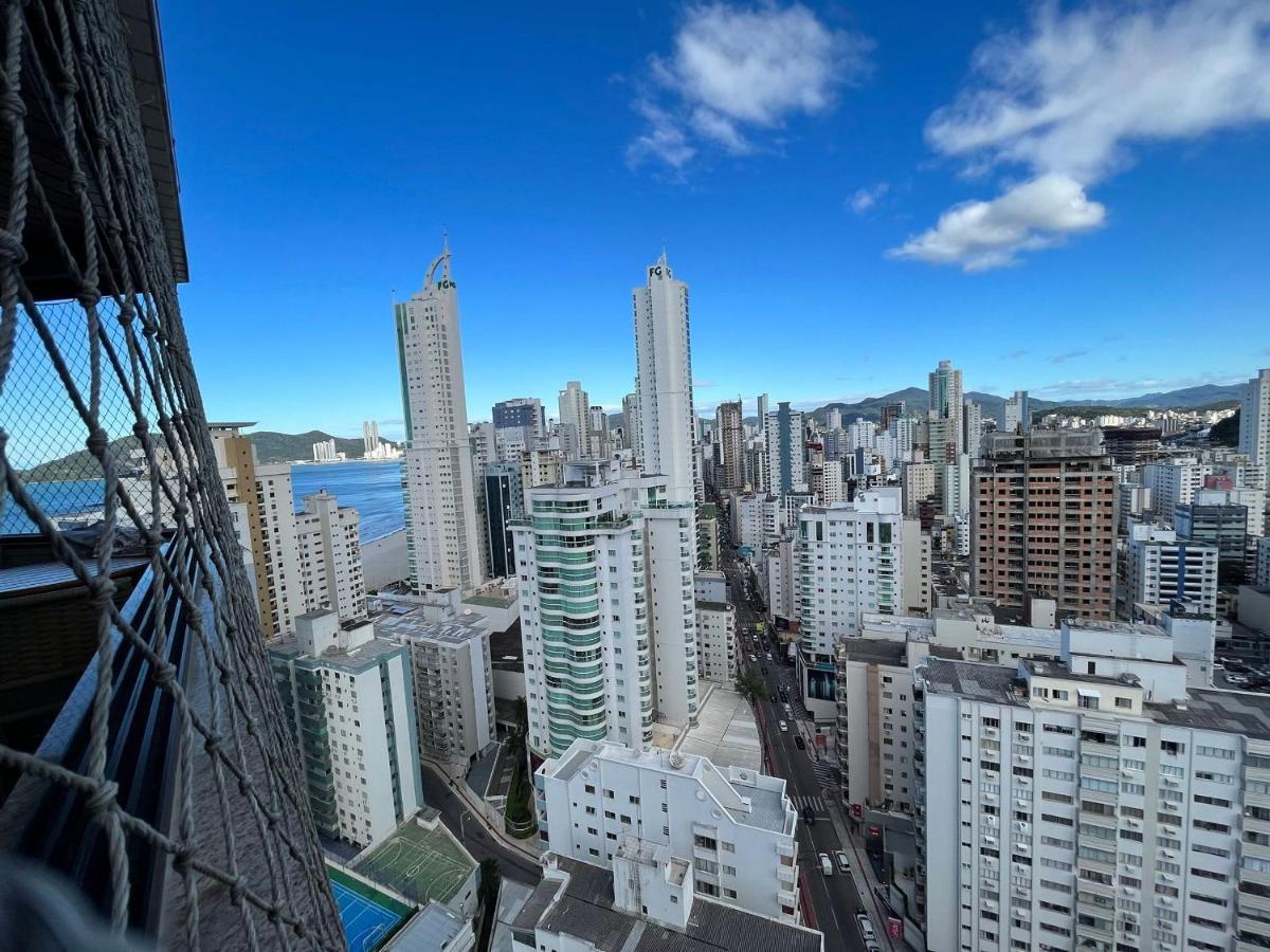 Ct01- Vista Mar| Telas Protecao| Churrasq, Garagem Balneário Camboriú Eksteriør billede