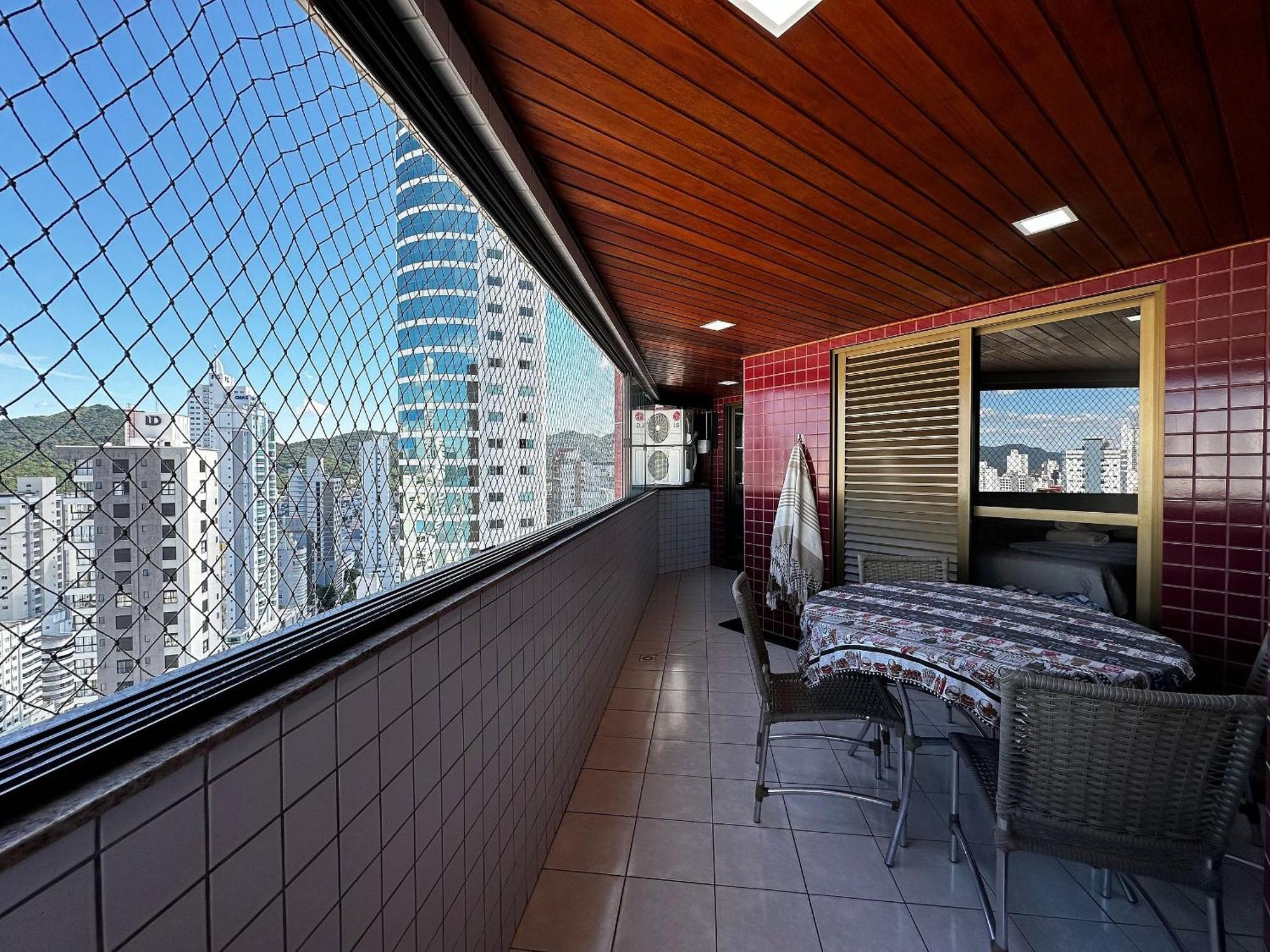 Ct01- Vista Mar| Telas Protecao| Churrasq, Garagem Balneário Camboriú Eksteriør billede